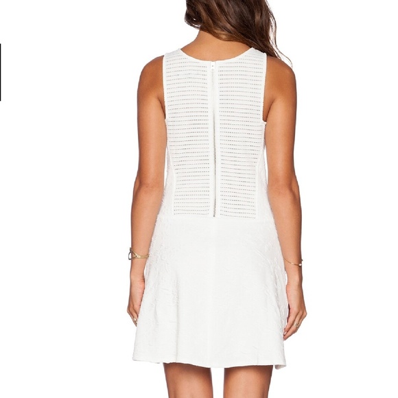 Sanctuary - Spring Fit & Flare Dress - White - New With Tag - Picture 4 of 16